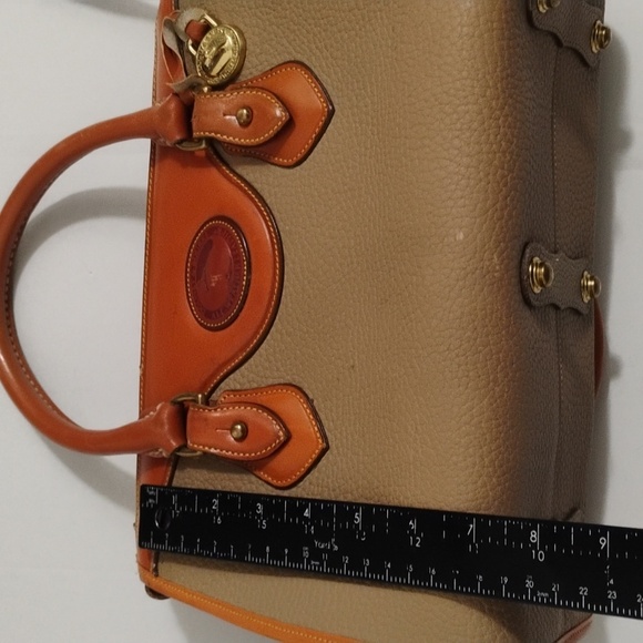 Dooney and Bourke Leather Satchel - Picture 14 of 15